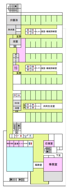 フロア見取り図