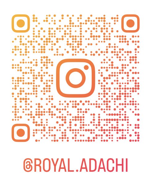 ロイヤル足立インスタQRコード